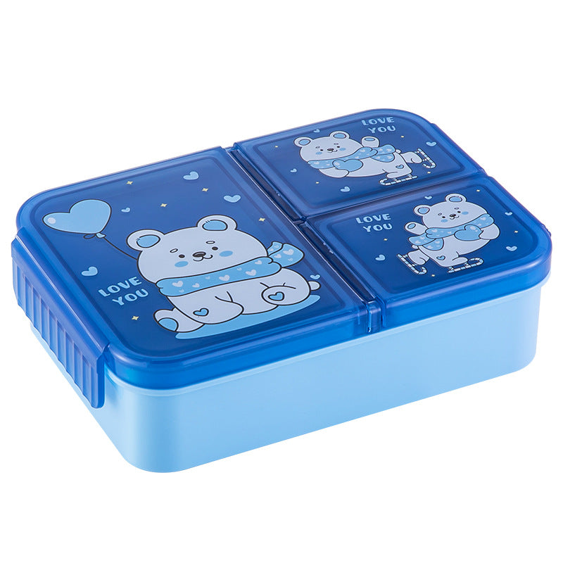 Kids Compartment Lunch Box, Leak-Proof, Microwave & Refrigerator Safe Food Container