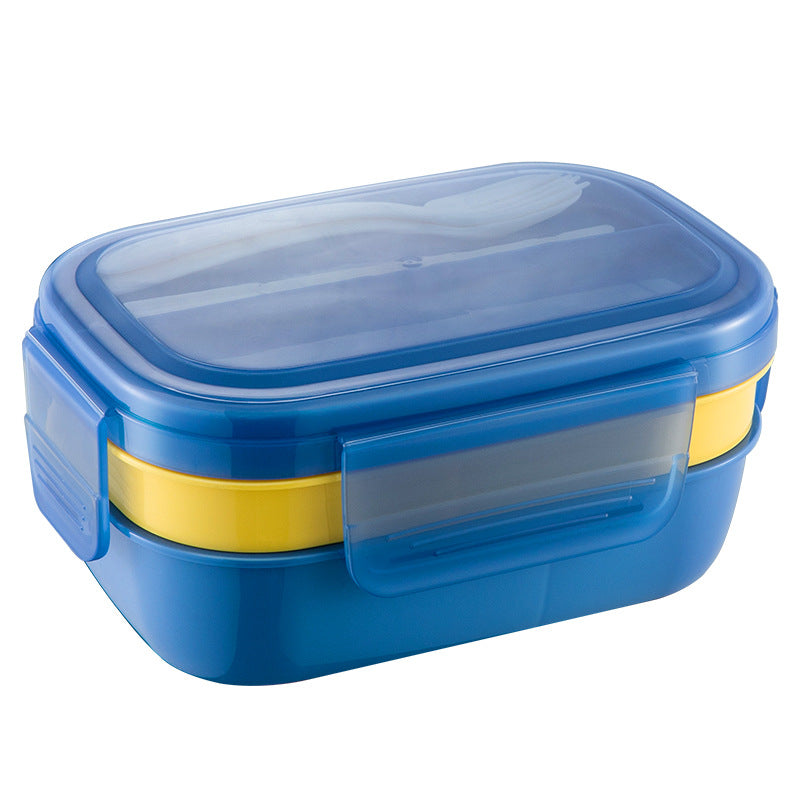 Bento Lunch Box for Kids & Adults, Leak-Proof, Microwave Safe, Compartment Food Container