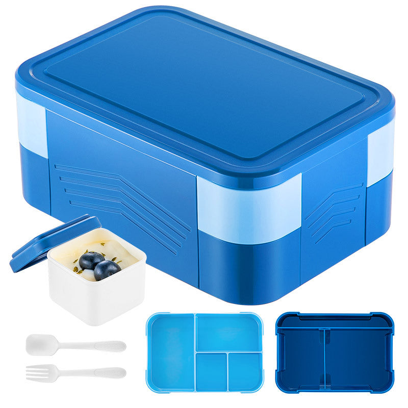 Leak-Proof Compartment Lunch Box for Kids & Adults, Microwave Safe, BPA-Free Food Container