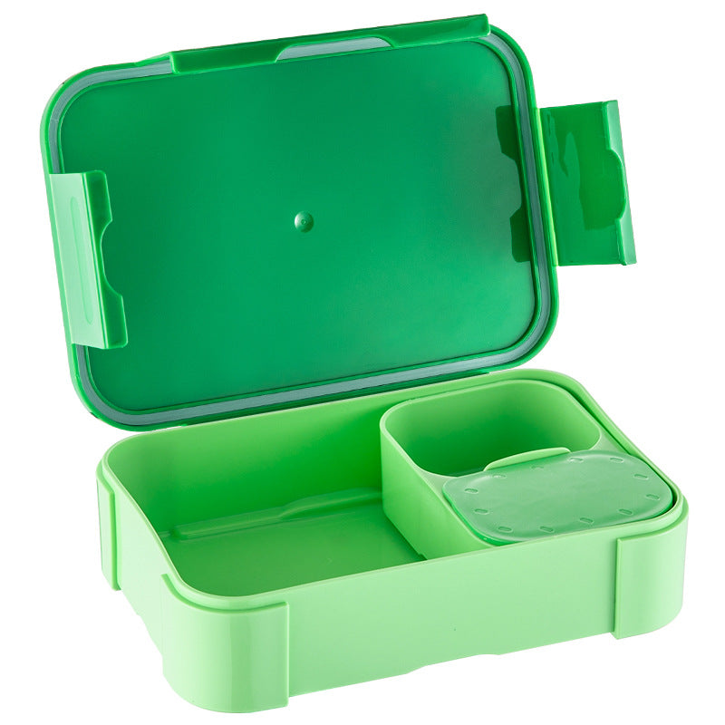 Kids Mini Lunch Box with Compartments, Leak-Proof, Microwave Safe Snack & Meal Container