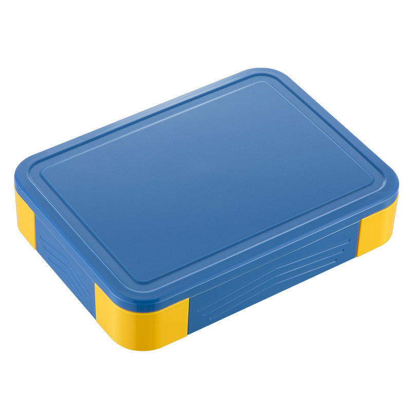 Kids Compartment Lunch Box, Leak-Proof, Microwave Safe, Divided Fruit & Salad Container
