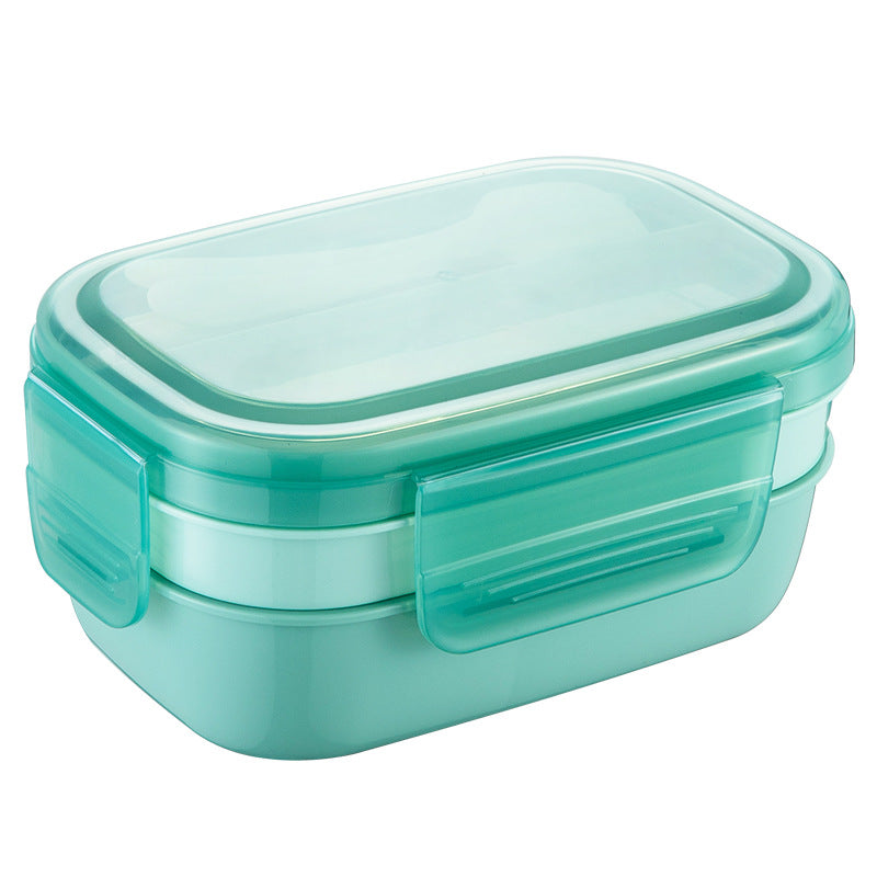 Bento Lunch Box for Kids & Adults, Leak-Proof, Microwave Safe, Compartment Food Container