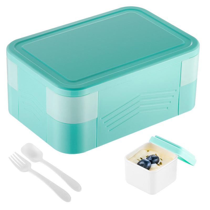 Leak-Proof Compartment Lunch Box for Kids & Adults, Microwave Safe, BPA-Free Food Container