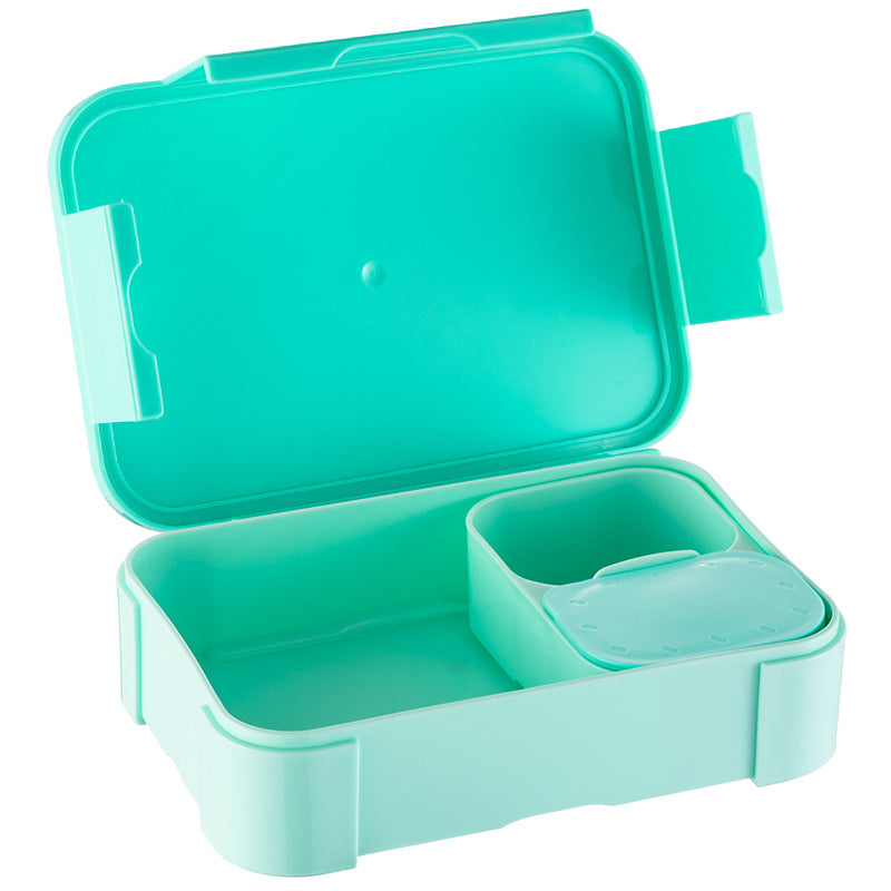 Kids Mini Lunch Box with Compartments, Leak-Proof, Microwave Safe Snack & Meal Container