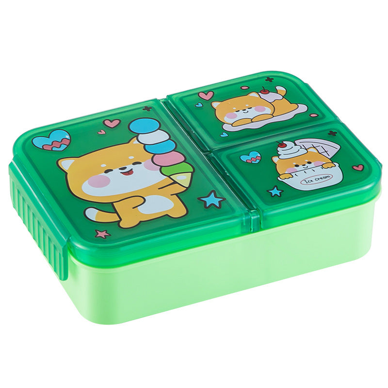Kids Compartment Lunch Box, Leak-Proof, Microwave & Refrigerator Safe Food Container