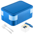 Leak-Proof Compartment Lunch Box for Kids & Adults, Microwave Safe, BPA-Free Food Container