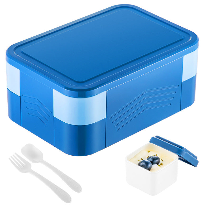 Leak-Proof Compartment Lunch Box for Kids & Adults, Microwave Safe, BPA-Free Food Container