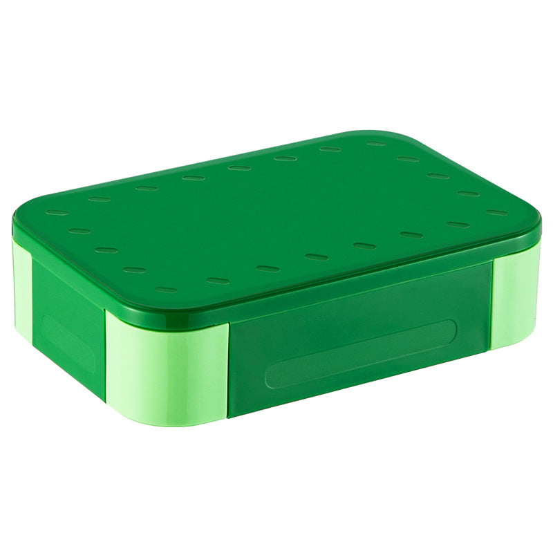 Kids Mini Lunch Box with Compartments, Leak-Proof, Microwave Safe Snack & Meal Container