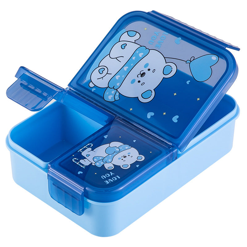 Kids Compartment Lunch Box, Leak-Proof, Microwave & Refrigerator Safe Food Container