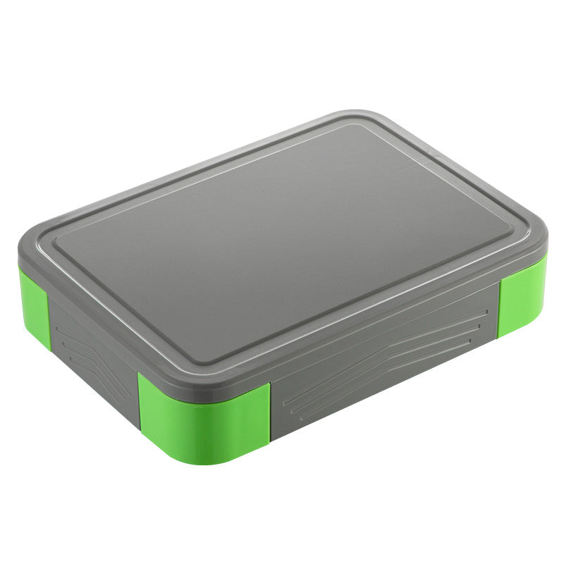 Kids Compartment Lunch Box, Leak-Proof, Microwave Safe, Divided Fruit & Salad Container